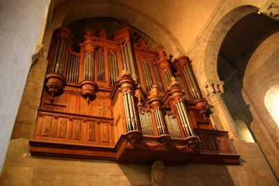 Die Orgel von Carcassonne gilt als eine der ältesten Orgeln der Welt